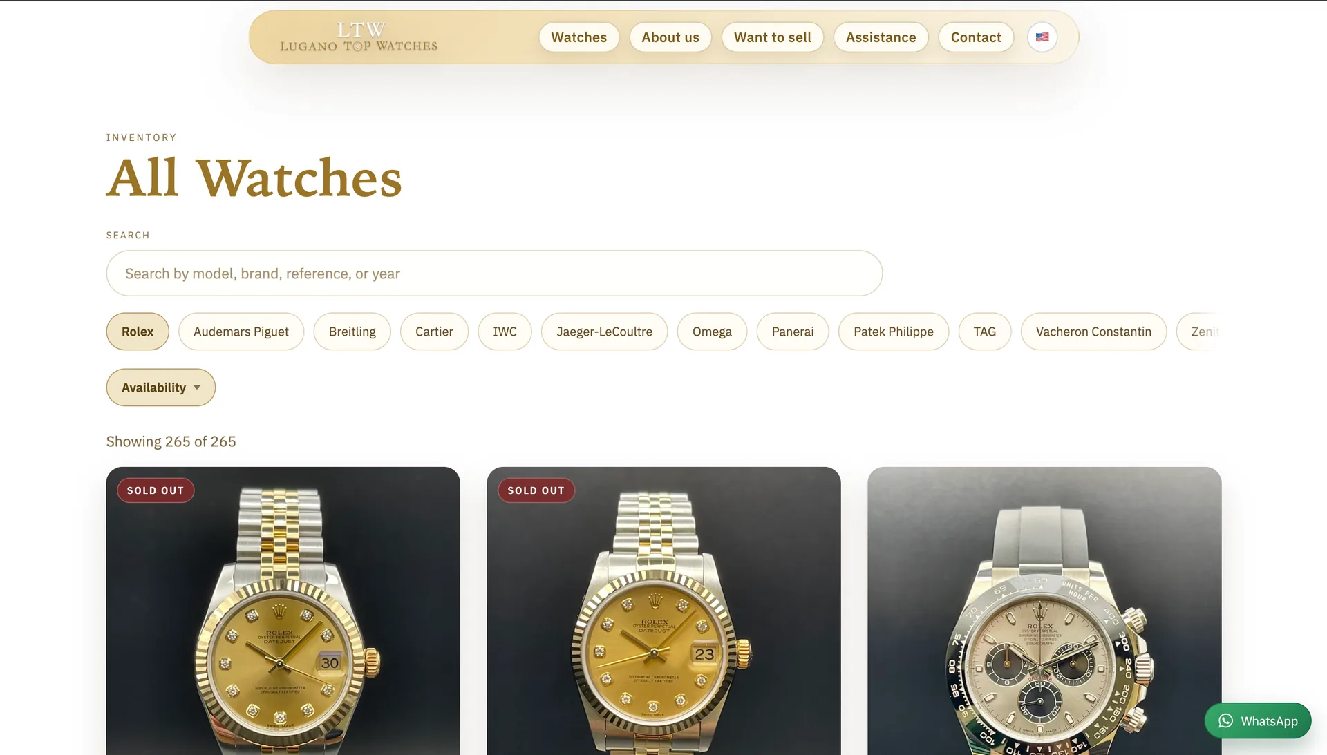 Lugano Top Watches screenshot 2
