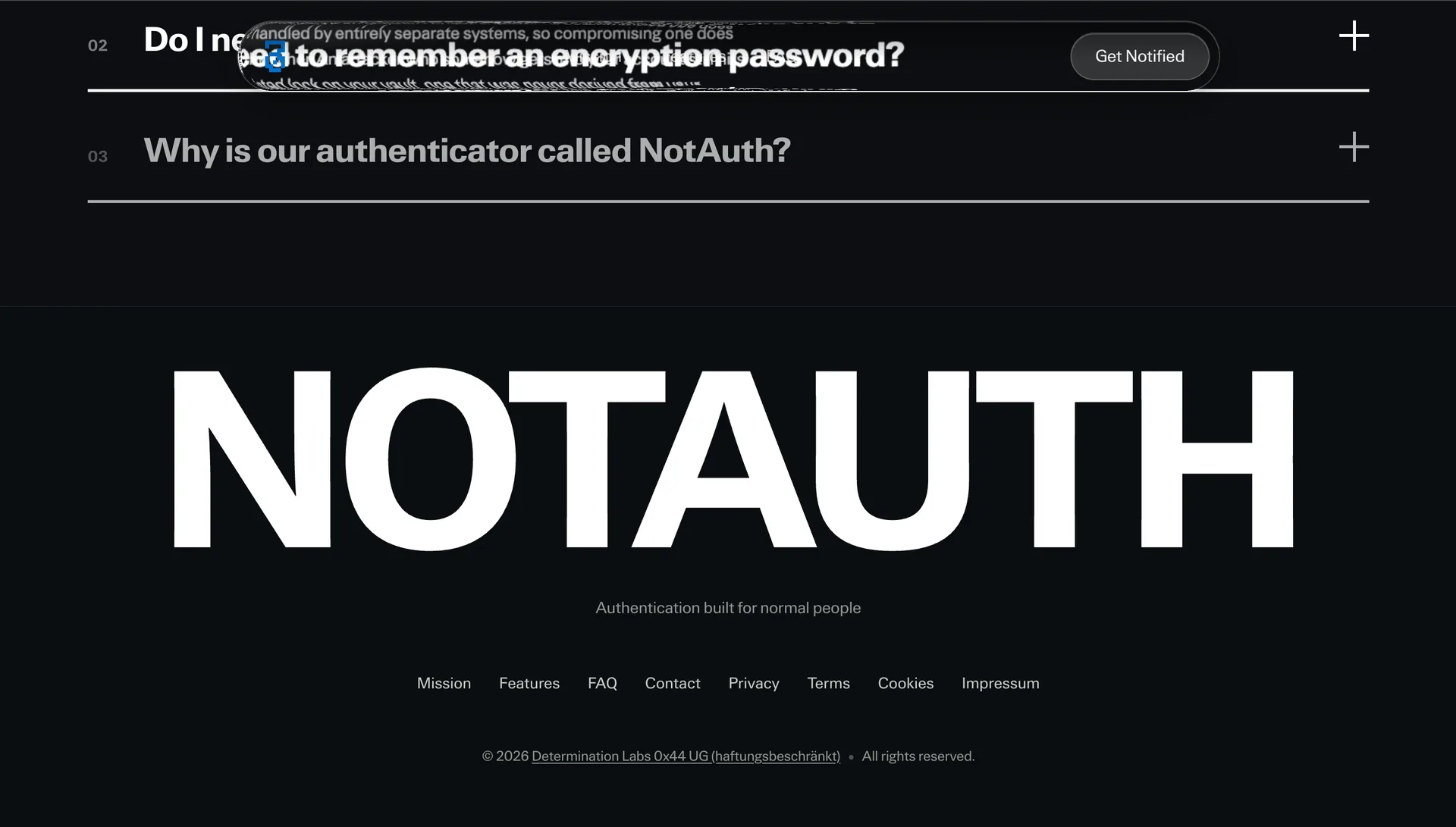 NotAuth screenshot 3